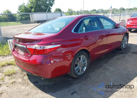 2016 Toyota Camry Se z USA, uszkodzony, nr VIN 4T1BF1FK7GU524086